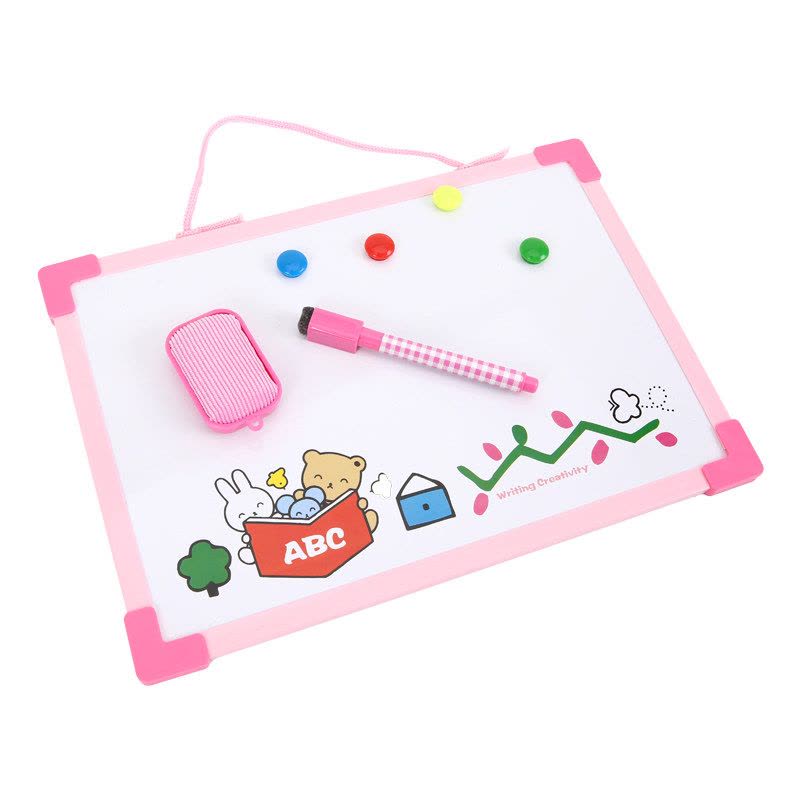 M&G Chenguang Wall-Mounted Whiteboard 20*29cm Children's Message WhiteBoard, Writing Board - No:ADB98301