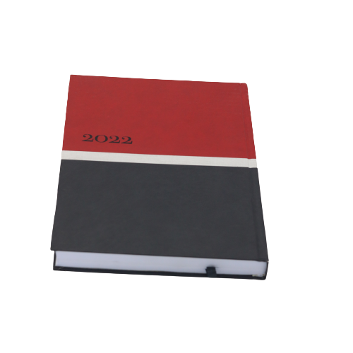 Classic Premium Leather Diary Calendar White paper 2022 - B5