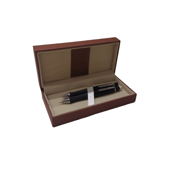 Pack of Office Luxury metal pen + Mechanical Pencil - Black