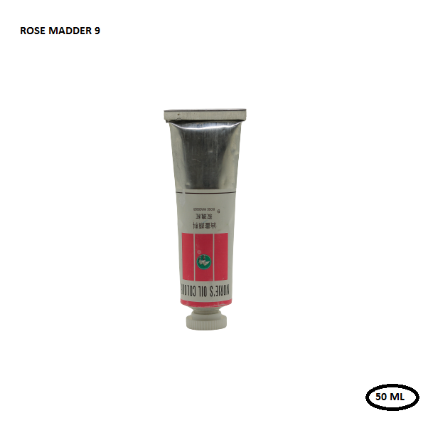 Morie's Oil Color Tube Rose Madder 50 ml No.9
