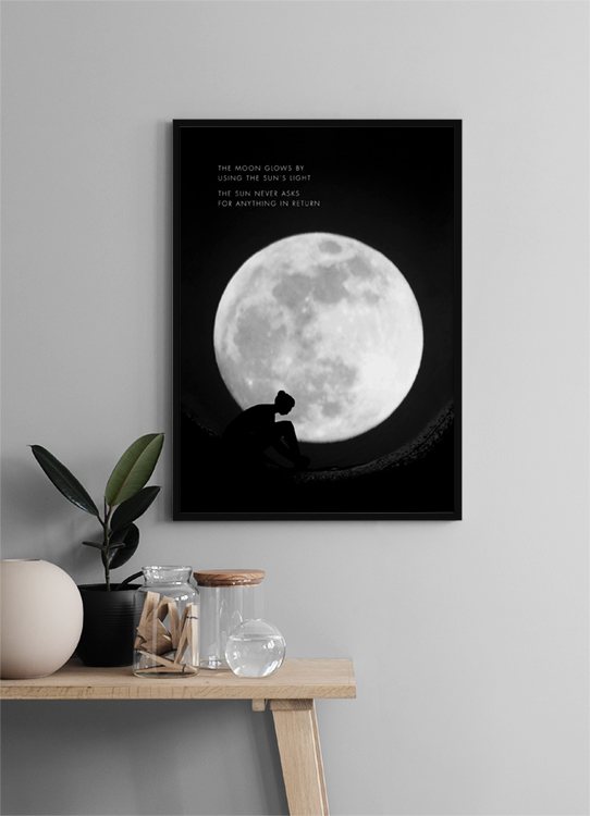 إطار ضوء القمر