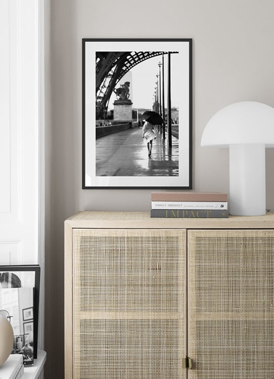 إطار صورة المشي في باريس