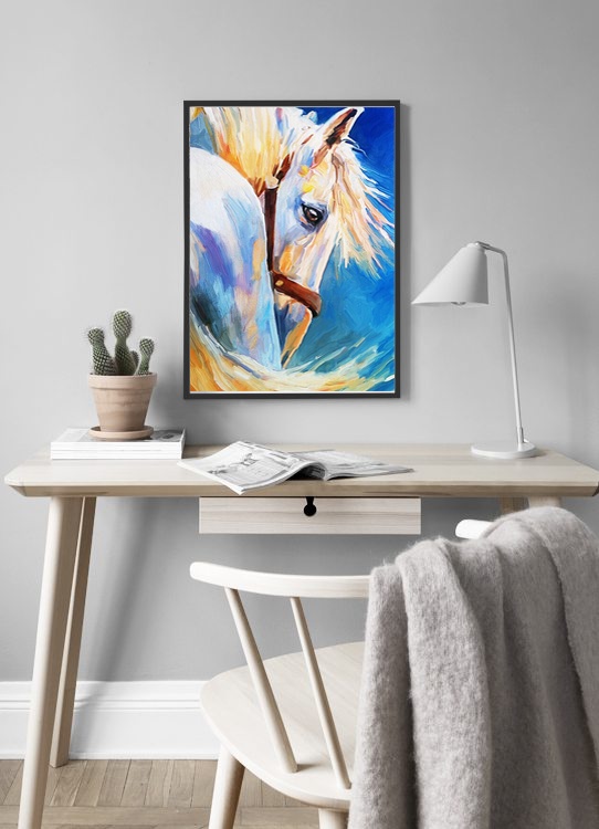 White Horse Frame