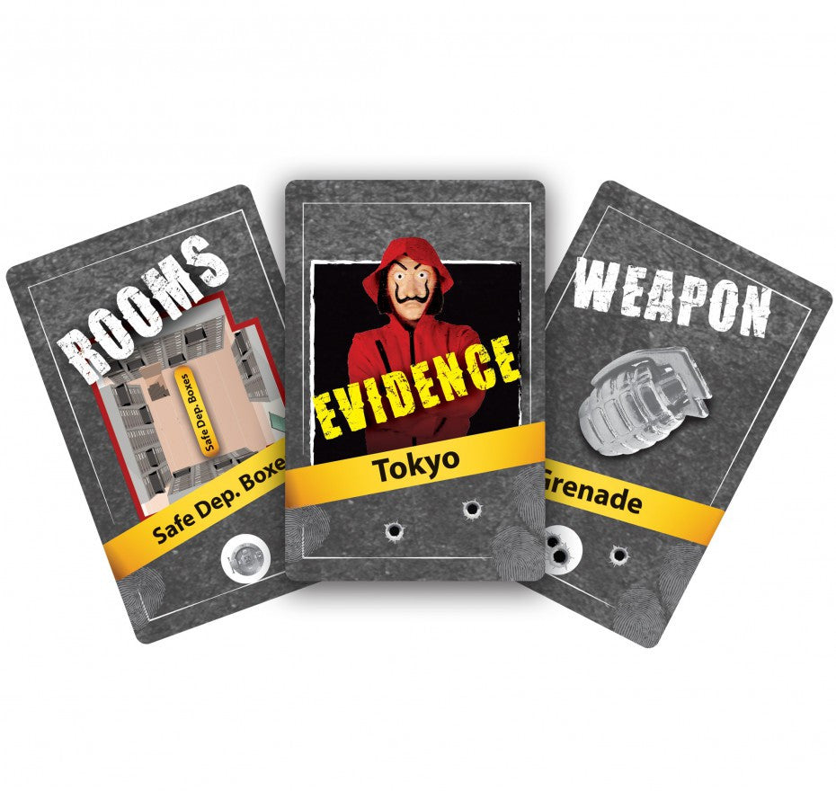 Nilco The Heist Board Game - 21 Cards - No:1143