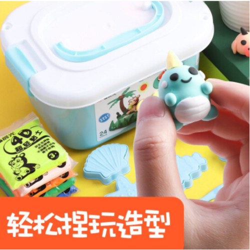 طين M&G Chenguang فائق الخفة لرياض الأطفال، 36 لونًا، رباعي الأبعاد - رقم المنتج: AKE04554