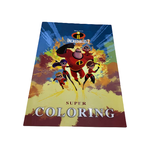 كتاب تلوين ديزني الخارق الخارق A3