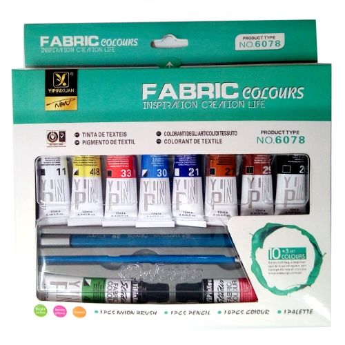 ألوان الأقمشة - 10 قطع