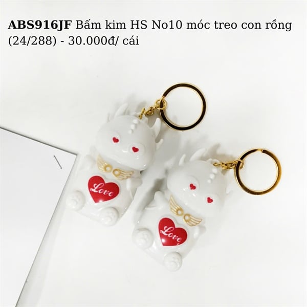 M&G Chenguang Dragon shaped hanger Stapler, Compact Reliable Stapling, Lightweight Design Stapless NO.10 - No:ABS916JF