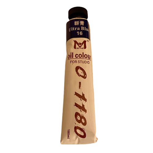 Oil color tube artist oil color Studio - 180ml - No:1180 - Ultra Blue