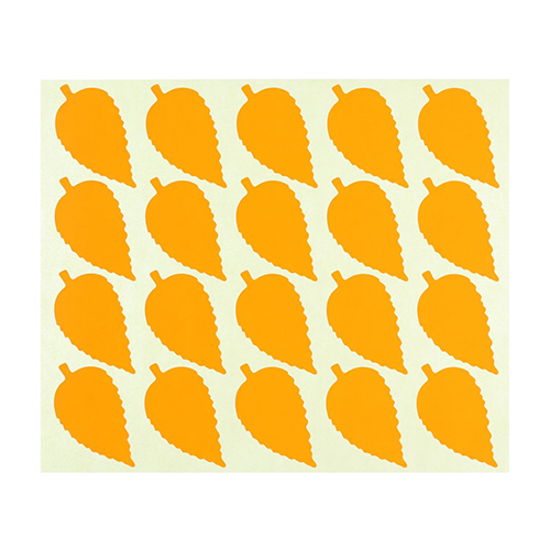 El Manar Sticker Leaf- Orange