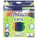 M&G Chenguang ERGO GRIP COLOUR PENCIL ( 24 COLOURS ) - No:AWP343A2