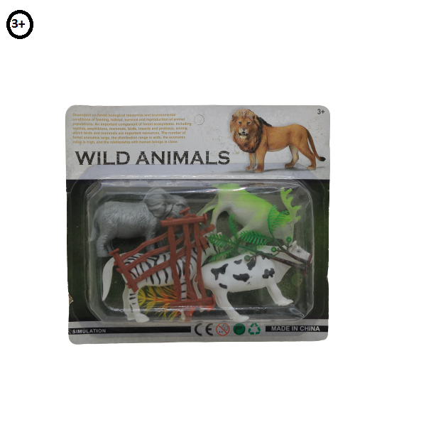 Wild Animals Simulation Toy Set No: 2525-32