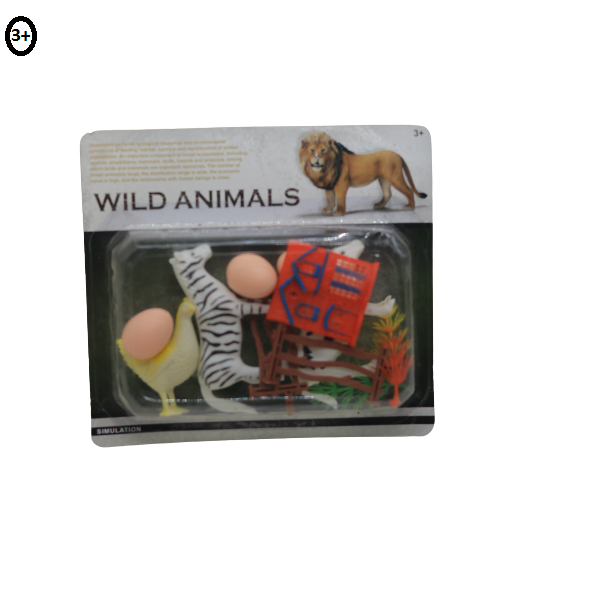 Wild Animals Simulation Toy Set No: 2525-71