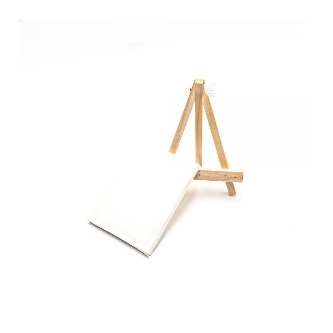 Small Canvas with wooden stand - 20cm x 25cm