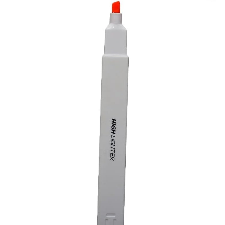 M&G Chenguang Highlighter Pen Ultra Simple Pastel Neon - No:AHMU1602 - Orange