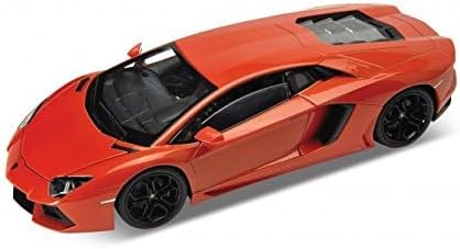 سيارة نموذجية من المعدن المصبوب من ويلي نيكس - مقياس 1:24 - لامبورغيني أفينتادور كوبيه - رقم: 24033W