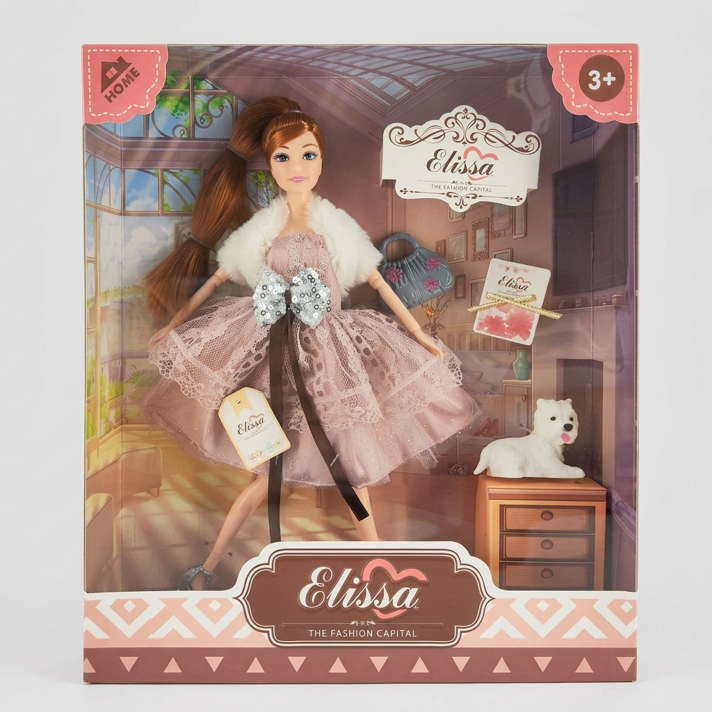 Elisa fashion doll home deluxe playset studio packshot