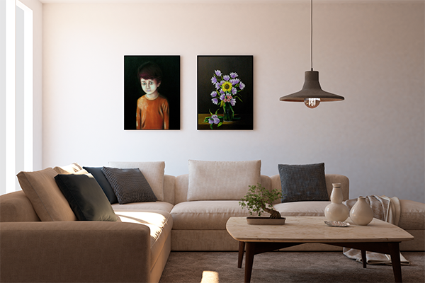 إطار الصبي اليائس