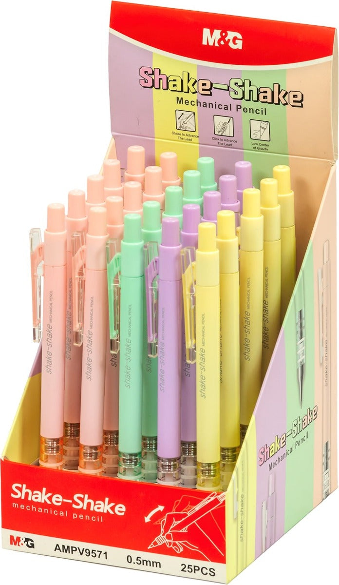 أقلام رصاص ميكانيكية من إم آند جي تشنغوانغ شيك - شيكر 0.5 مم - قطعة واحدة - رقم: ADB98346