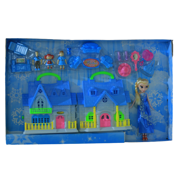 نموذج منزل مكعبات بناء للبنات - رقم: 18238A