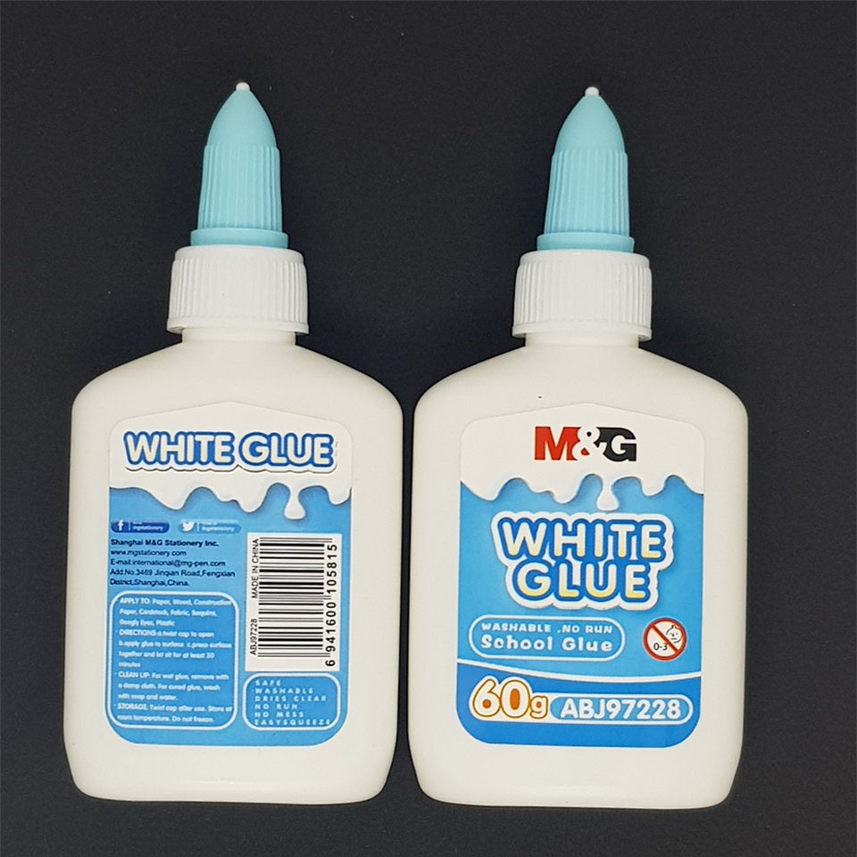 M&G WHITE GLUE 60G/WASHABLE SCHOOL GLUE - No:ABJ97228