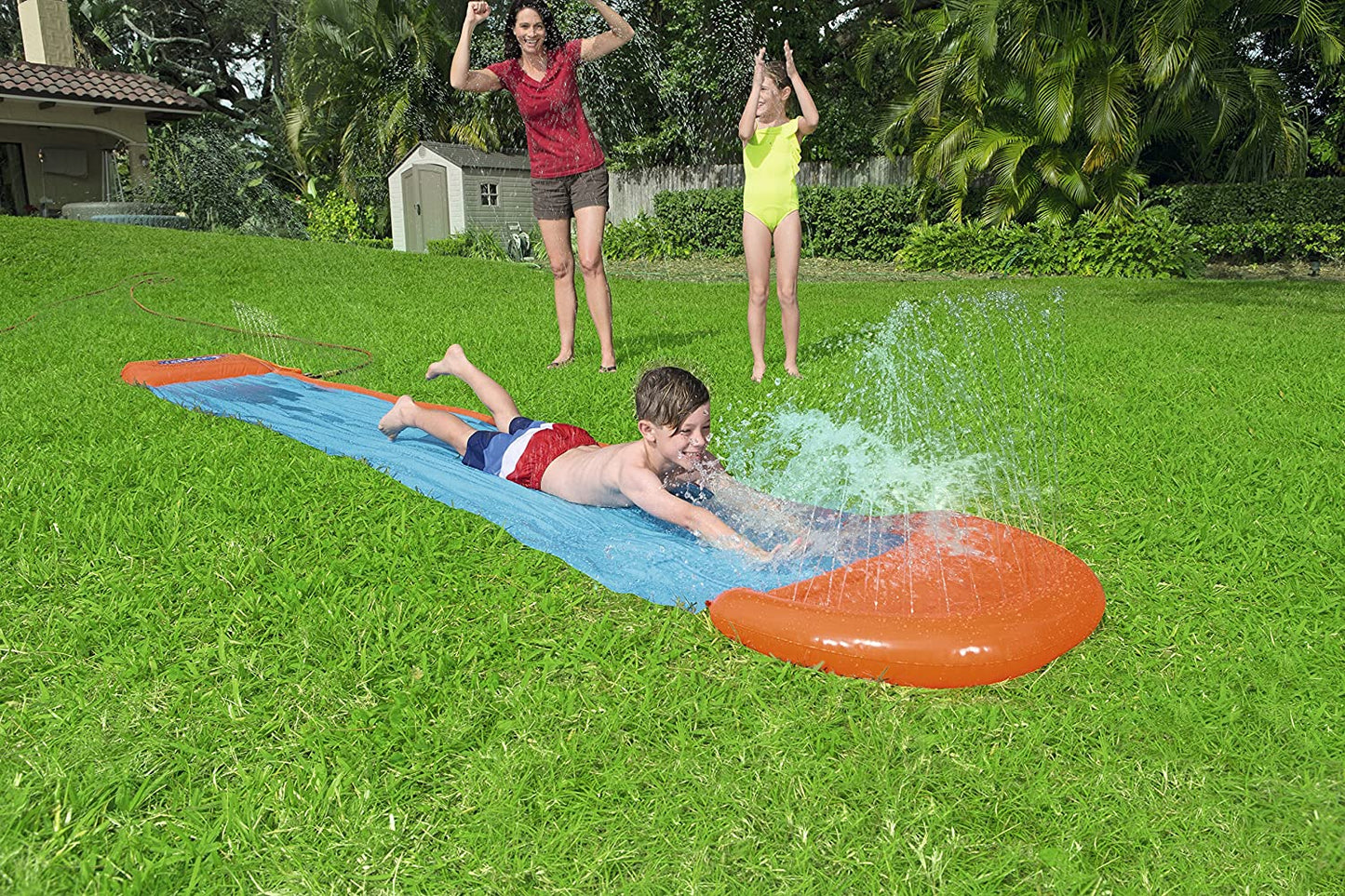 Bestway Water Slide, Multicolor - 5.49m x 82cm - No:52247