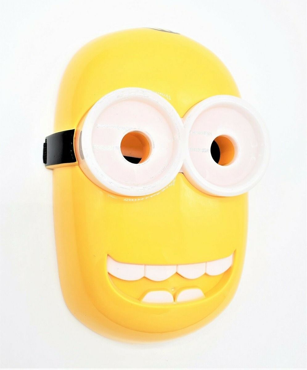 قناع وجه لعبة مينيون بعيون مضيئة بتقنية LED - رقم: WL77921