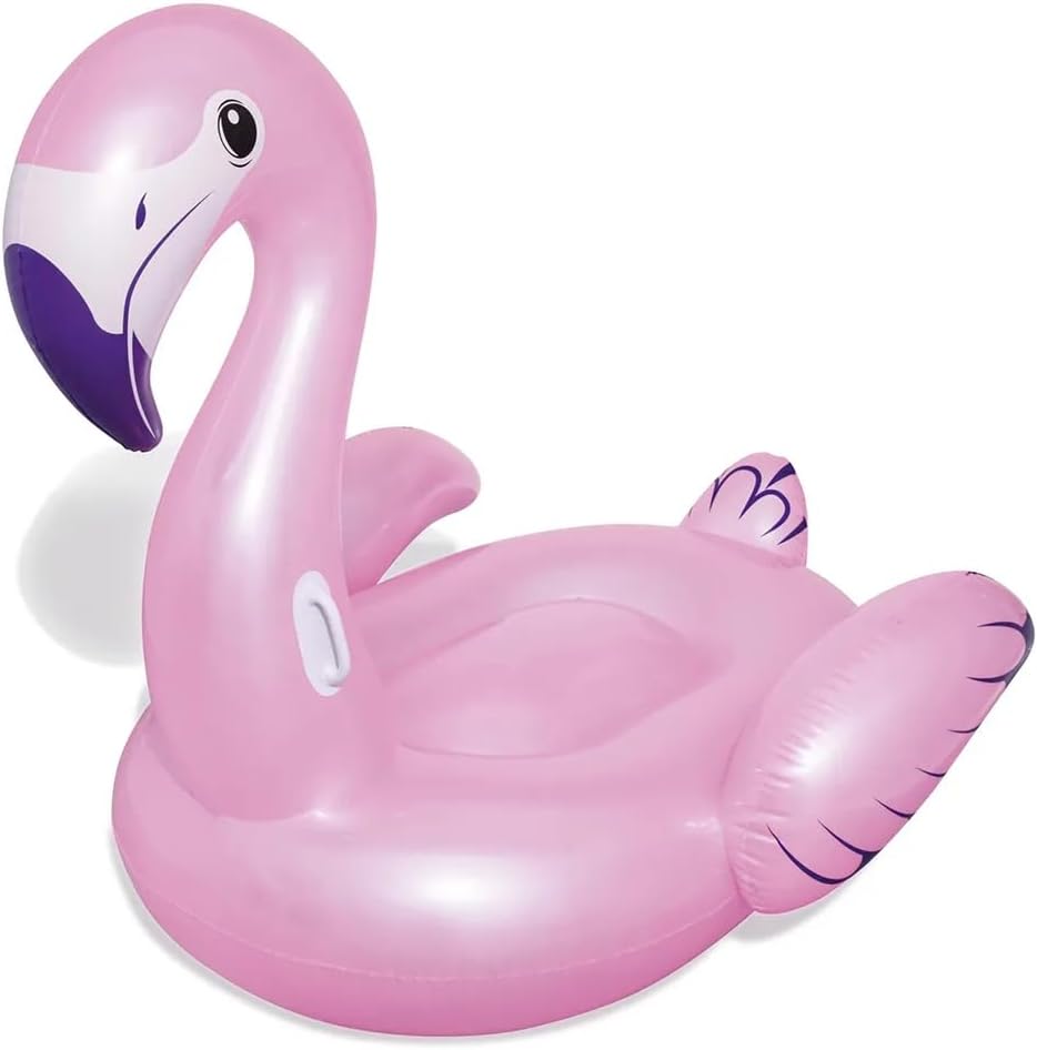 Bestway Inflatable Luxury Flamingo Bird for Unisex, Pink - 173*170*cm - No:41119