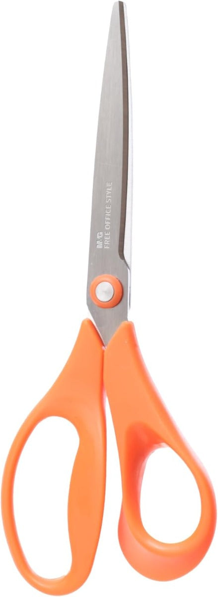 M&G Chenguang Ergonomic Scissors, 7inch Stainless Steel Blades for Smooth Cutting - No:ASS913U9