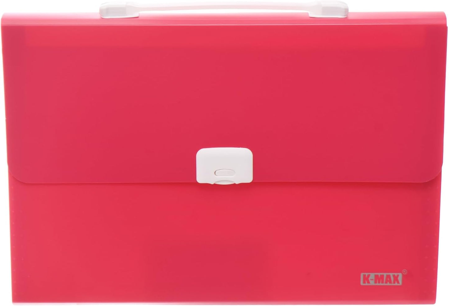K-Max High Quality Expanding File With Lock And Handle 12 Pocket - A4 - No:KMS3013 - Assorted color