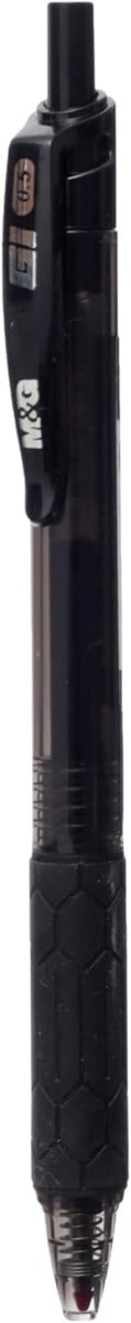 M&G Chenguang Gel Pen, Crisp Professional Writing, 0.5mm, Black Ink No : AGPH1871