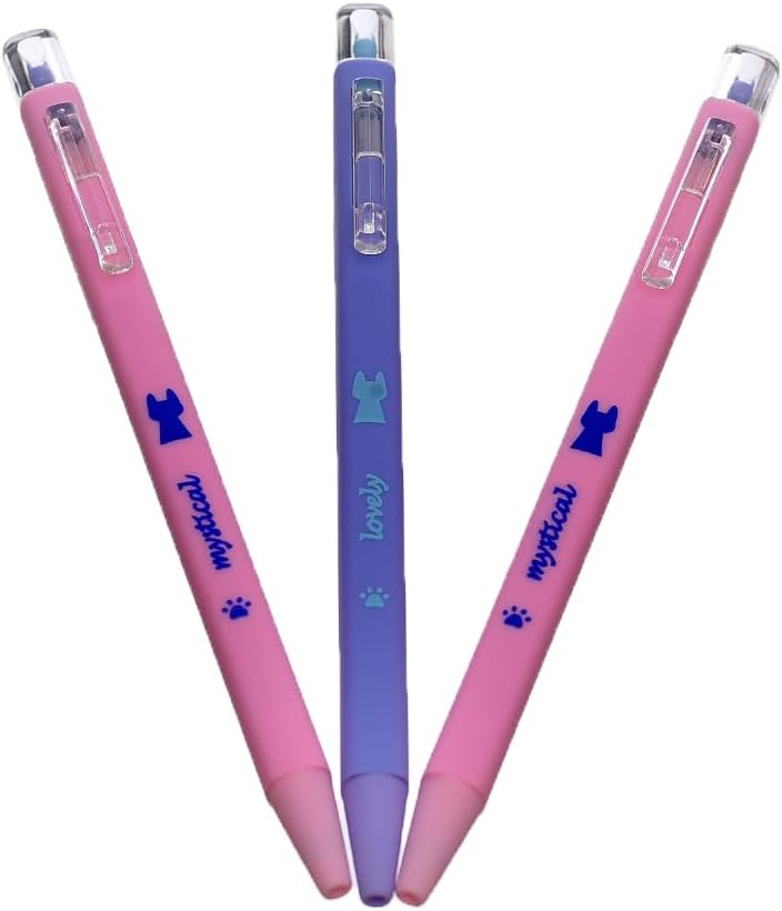 M&G Chenguang Adorable Pet" 0.7mm Blue Retractable Ball Pen - 1pcs - No:ABPH9871