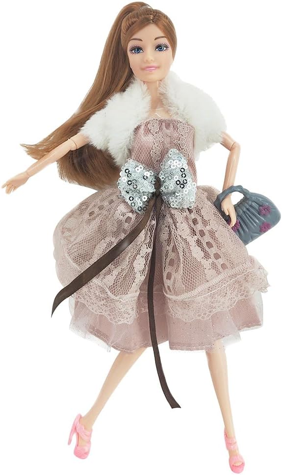 دمية إليسا المنزلية الفاخرة ذات الطراز الثاني مع الملحقات - رقم المنتج: Sl305015