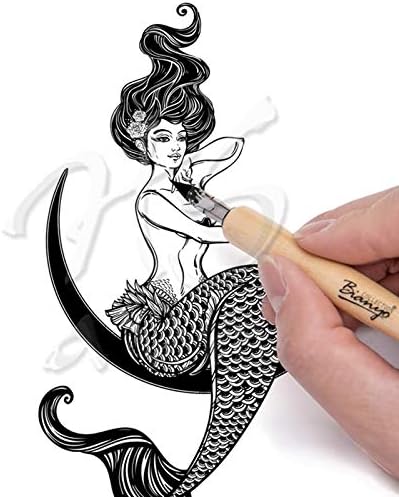 مجموعة أدوات قلم الرسم الهزلي من بيانيو، تتضمن ثلاثة رؤوس أقلام + زجاجة حبر واحدة - رقم المنتج: BYCT0001