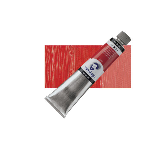 ألوان زيتية من فان جوخ - أحمر الكادميوم متوسط، أنبوب 200 مل - رقم: 314