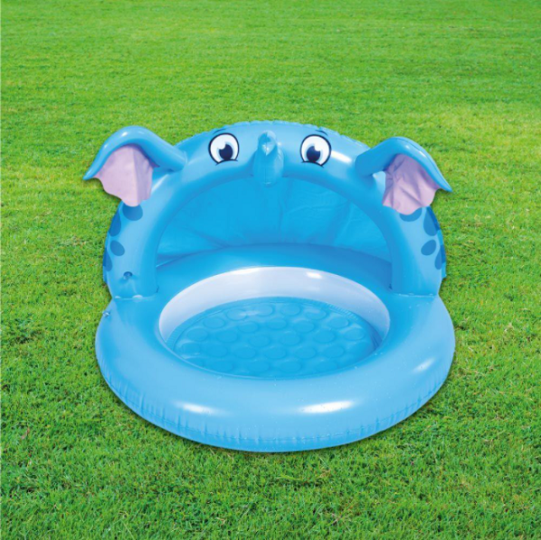 Jilong Inflatable Children's Swimming Pool Elephant with Cover 95cm - No:51014