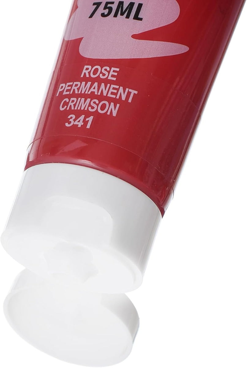 أنبوب ألوان أكريليك من إم آند جي تشنغوانغ، مجموعة بولد آرت كرييشن، 75 مل - لون وردي قرمزي دائم (341) - رقم المنتج: APLN6598