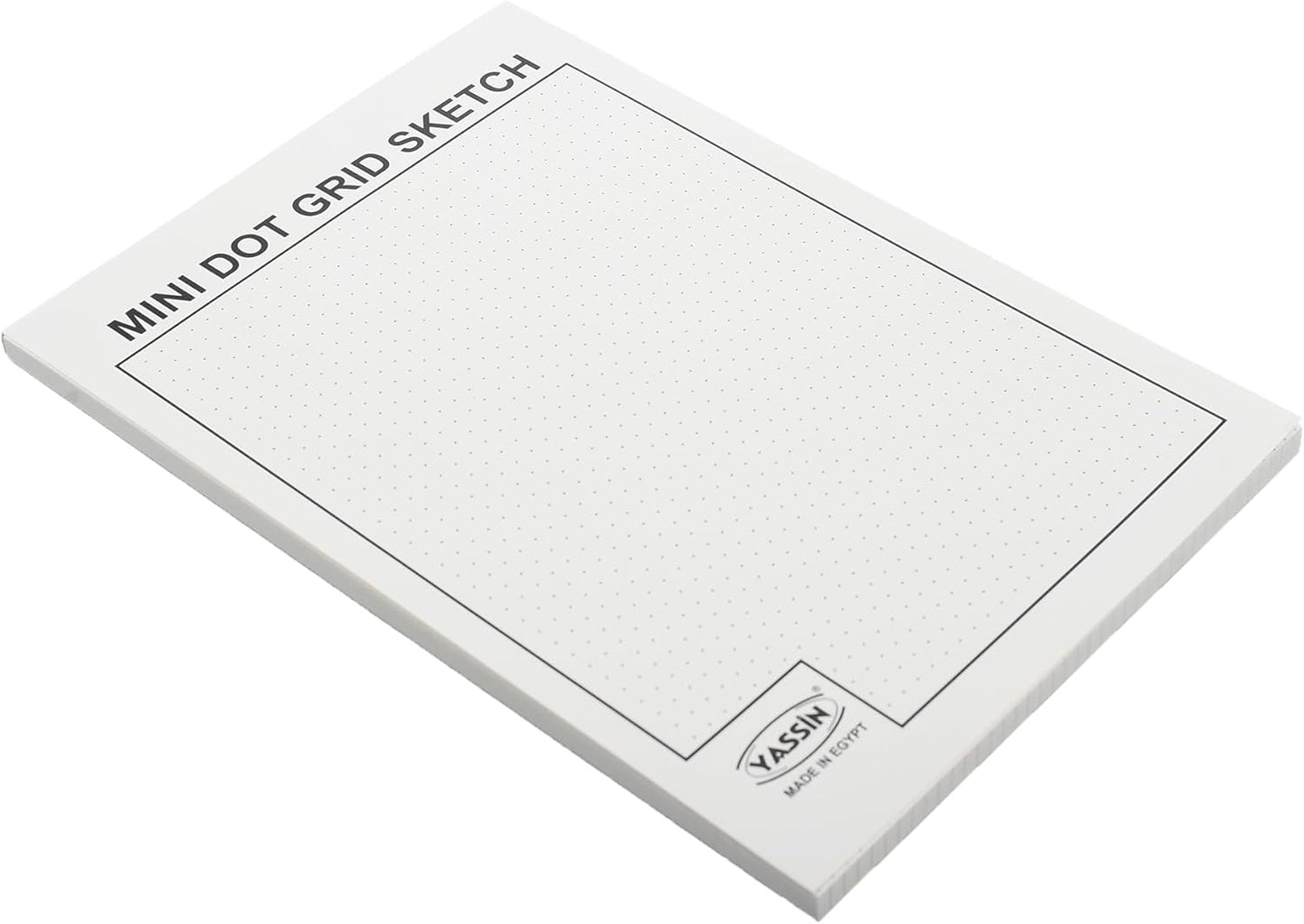 Yassin Mini Dot Grid Sketch, 100g 20x28cm for Journaling and Planning