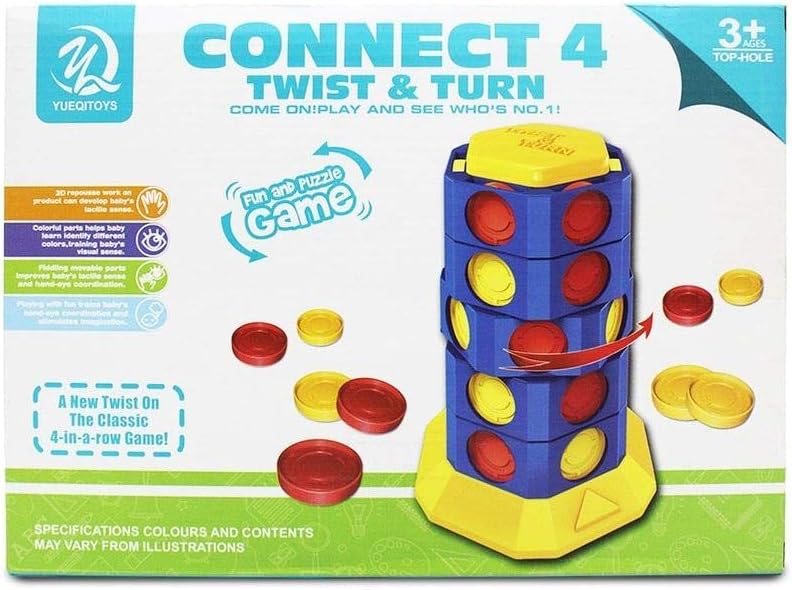 Connect 4 Twist & Turn , Group Games by Play Learn