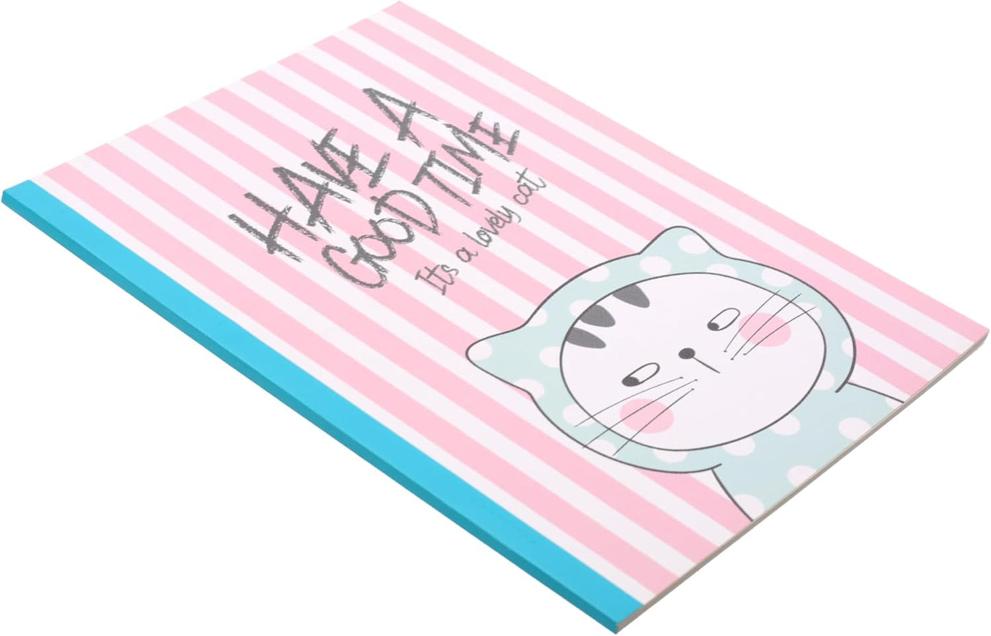 دفتر ملاحظات M&G Chenguang So Many Cats Glued Notebook، منظم لتدوين الملاحظات، مقاس B5، مسطر مفرد، 40 ورقة - رقم: APNGG015