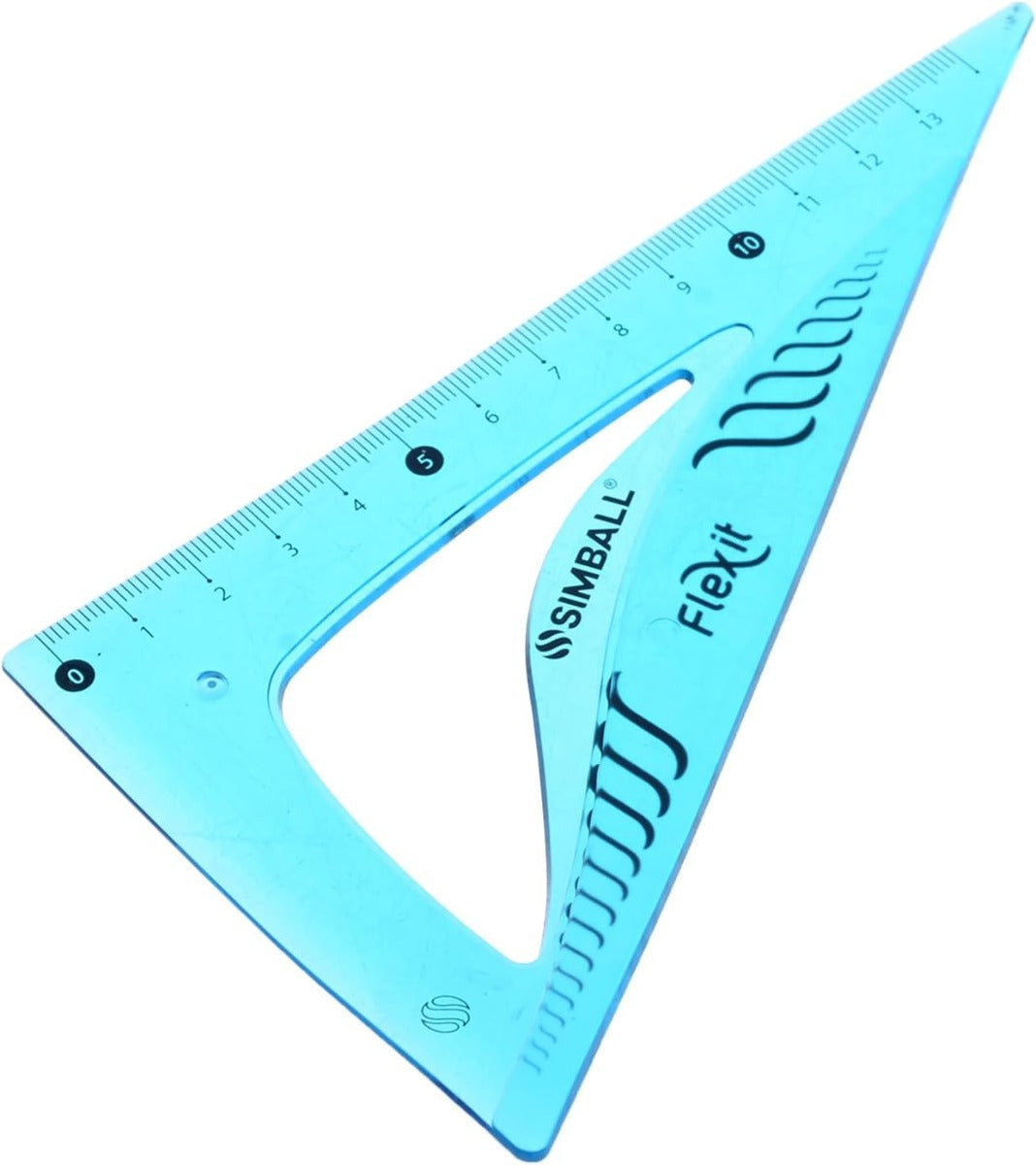 مثلث سيمبال الشفاف المرن، 15 سم - رقم: 130-4