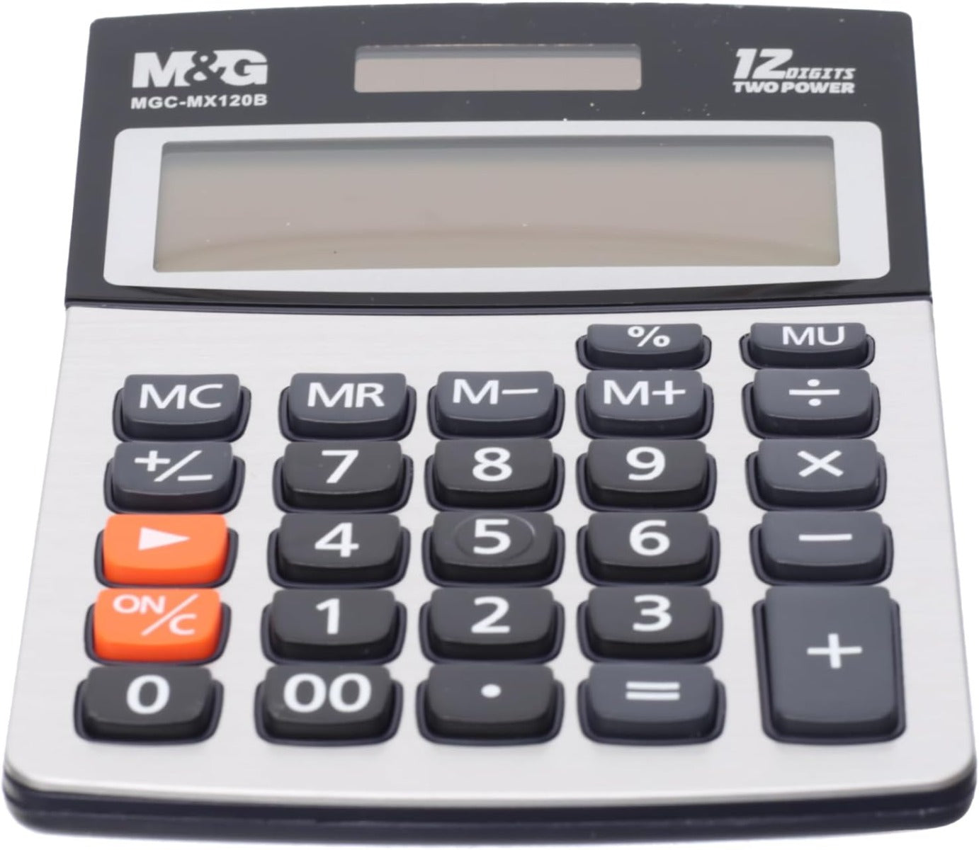 Chenguang Desktop Calculator, Reliable Office Calculations, Large Display, Solar & Battery Powered 12 Digits - No:ADG981J3