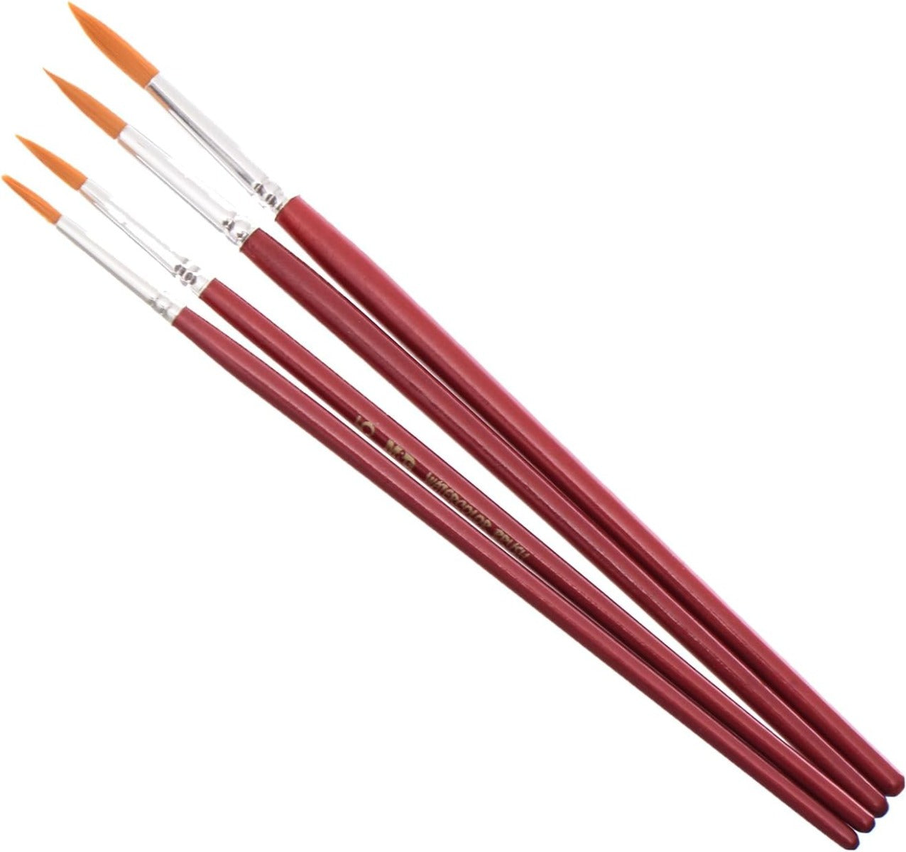 M&G Awp357H5 Paint Brush Set Od 4 Pieces With Soft And Flexible Paint Brush Hair,Multi Colour
