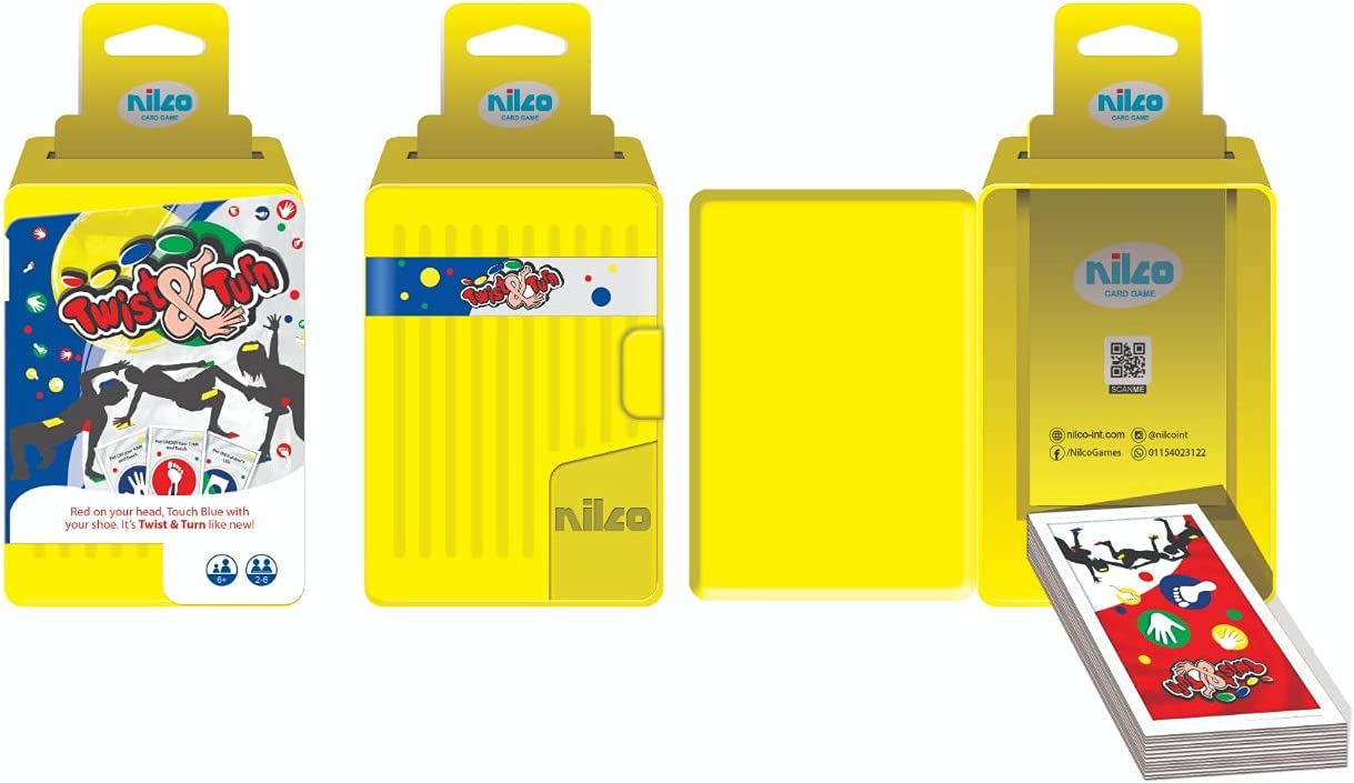 بطاقات لعب بلاستيكية قابلة لللف والدوران من نيلكو - رقم: 20474