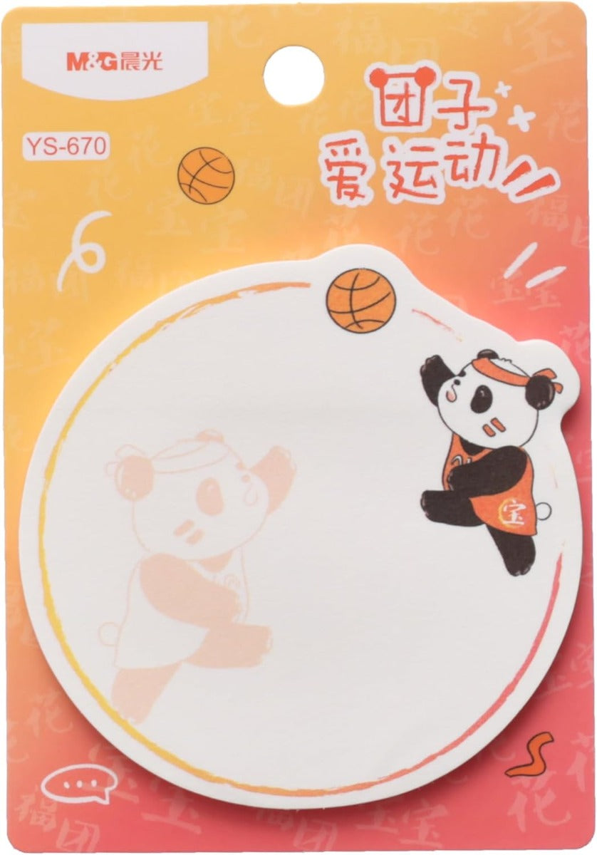 M&G Chenguang Post-it Notes, 76x51mm Colorful Sticky Notes, 100 Sheets for Quick Reminders - No: YS-670