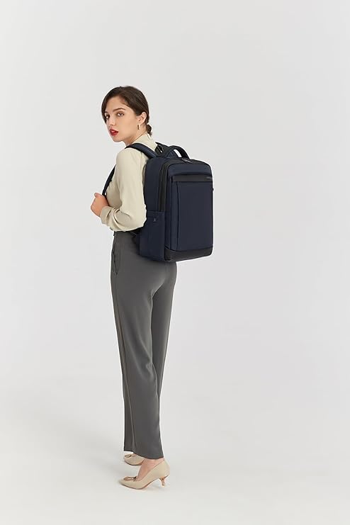 حقيبة ظهر مضادة للسرقة لأجهزة الكمبيوتر المحمولة من آركتيك هانتر، مقاومة للماء، مناسبة لأجهزة الكمبيوتر المحمولة مقاس 15.6 بوصة ومزودة بمنفذ USB - رقم المنتج: B00478