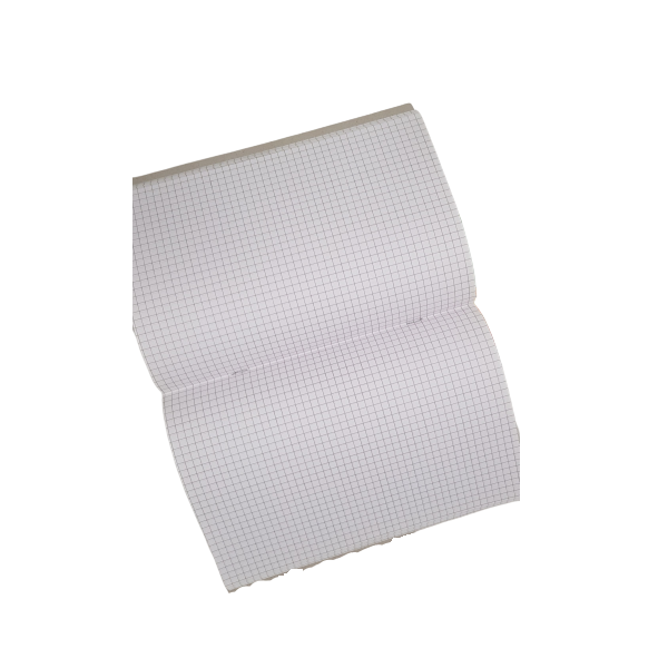 Pack of 3 Notebook 1/2 cm Squares 80 Sheets