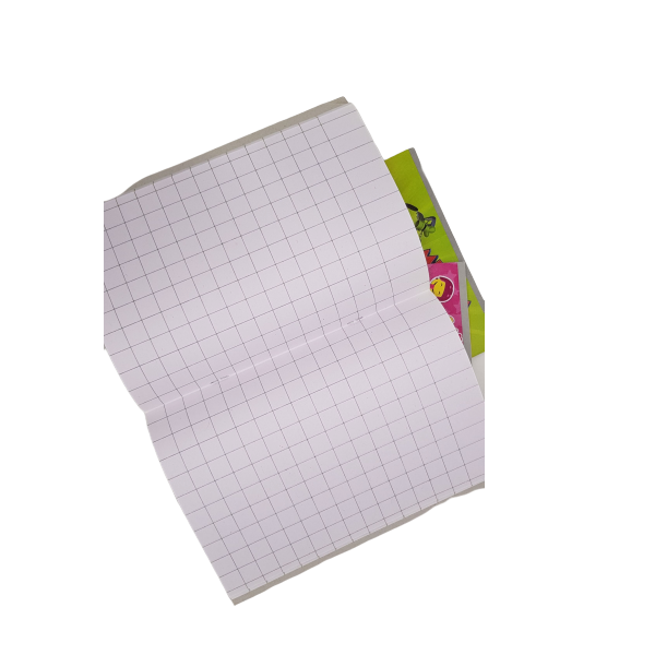 Pack of 3 1cm Squares Notebook 60 Sheets