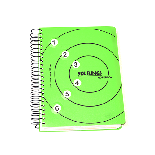 NoteBook Yassin 6 Rings 228 Sheet A5