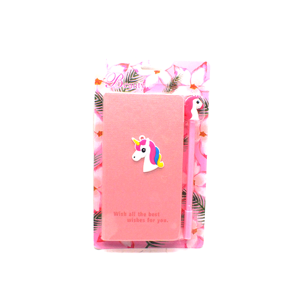 Pink Notebook With Pen No.M-146